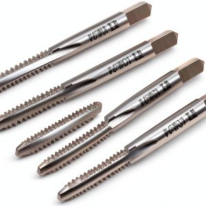 uxcell High Speed Steel Thread Tap #10-24 UNC Machine Tool-0
