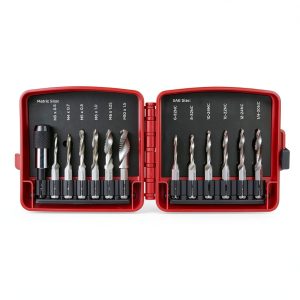 Neiko 3-in-1 Drill Bit Set High Speed Steel-0