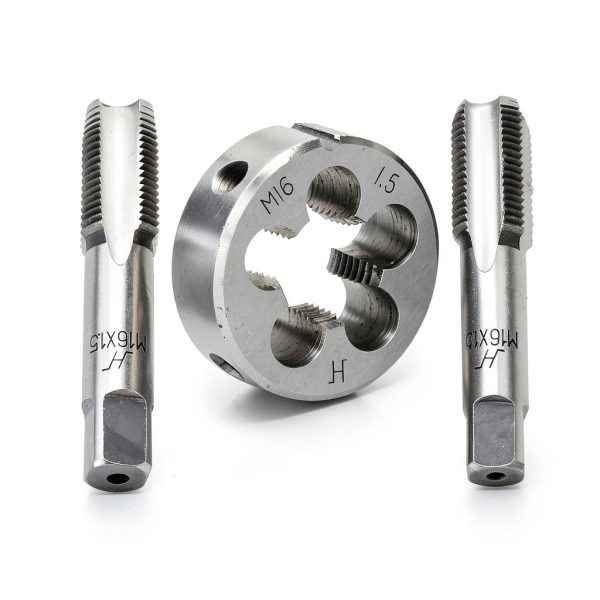 M16x1.5 HSS Tap and Die Set Vkinman FXHS575 Model-0