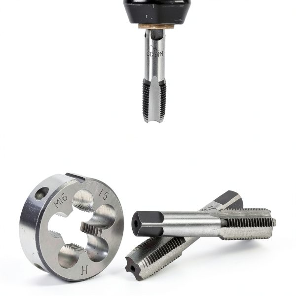 M16x1.5 HSS Tap and Die Set Vkinman FXHS575 Model-3