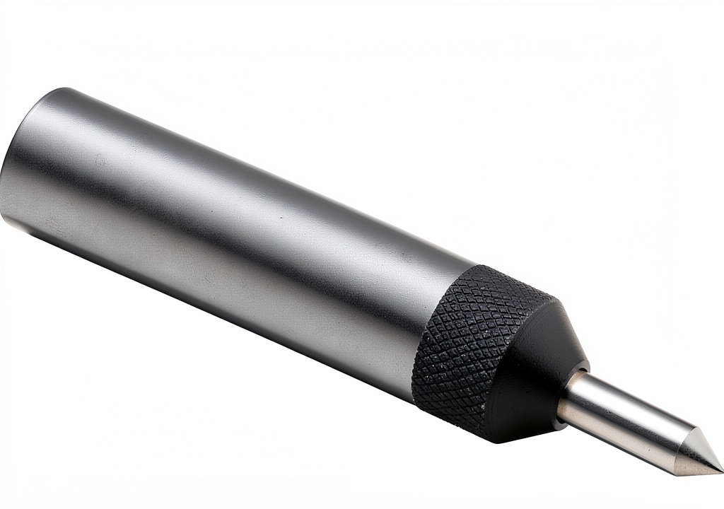 Hexagon Metrology tap guide being used on a CNC machine