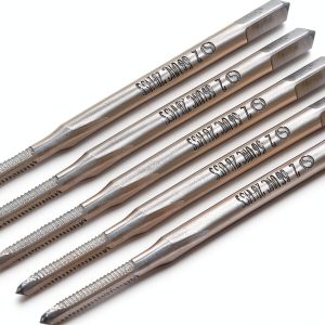 uxcell HSS Thread Taps High Speed Steel Straight Flute-0