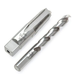 MorningRo NPT Tap Drill Bit Set High Speed Steel Industrial-0
